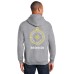Gildan® - Heavy Blend™ Hooded Sweatshirt-Front and Back Print