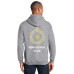 Gildan® - Heavy Blend™ Hooded Sweatshirt-Front and Back Print