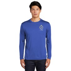 Sport-Tek® Long Sleeve PosiCharge® Competitor™ Tee with 2-color Left Chest Logo
