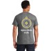 Gildan® - DryBlend® 50 Cotton/50 Poly T-Shirt-Front and Back