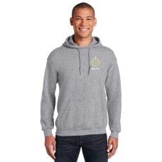 Gildan® - Heavy Blend™ Hooded Sweatshirt with 2-color Left Chest Logo